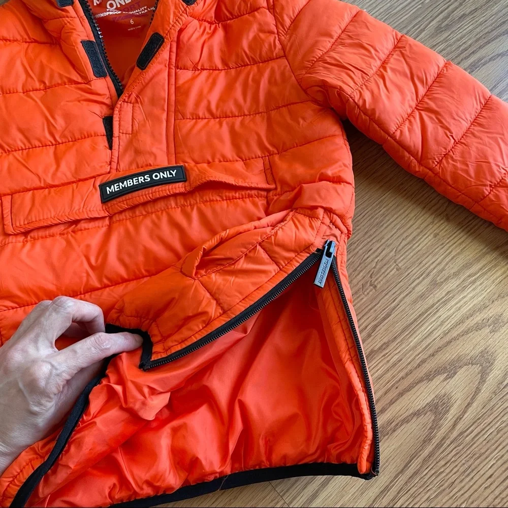 🆕 MEMBERS ONLY SPORT 🧡Kids Down Puffer Jacket